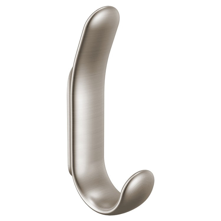 Robe Hook Bonacci Single Brilliance Stainless 2-5/16 Inch Wall Mount Metal