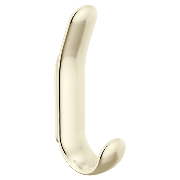 Robe Hook Bonacci Single Brilliance Polished Nickel 2-5/16 Inch Wall Mount Metal