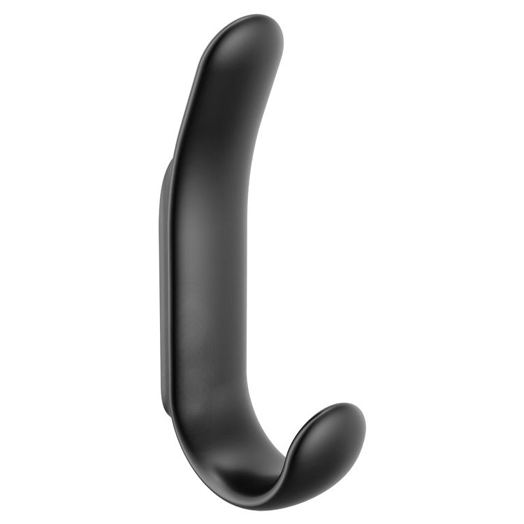 Robe Hook Bonacci Single Matte Black 2-5/16 Inch Wall Mount Metal