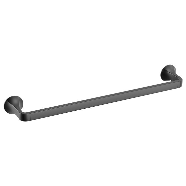 Towel Bar Lineax 18 Inch Matte Black