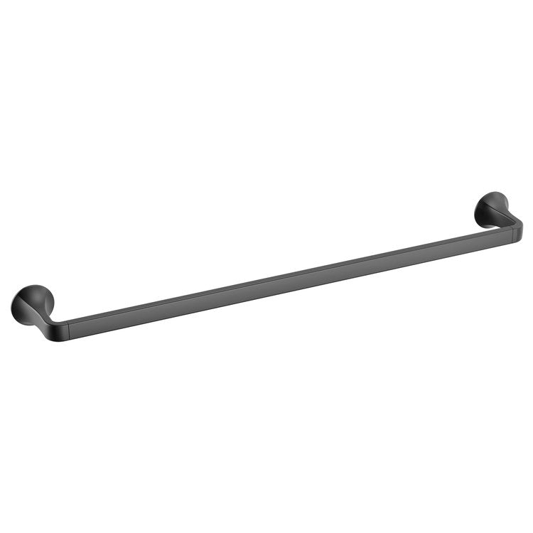 Towel Bar Lineax 24 Inch Matte Black