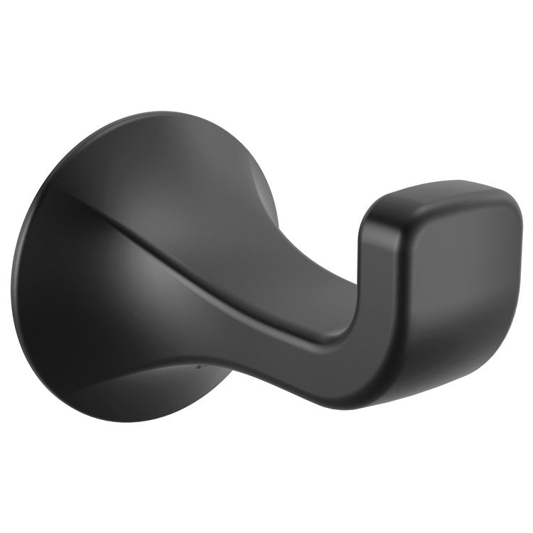 Robe Hook Lineax Matte Black 2-3/4 Inch Wall - Image 1
