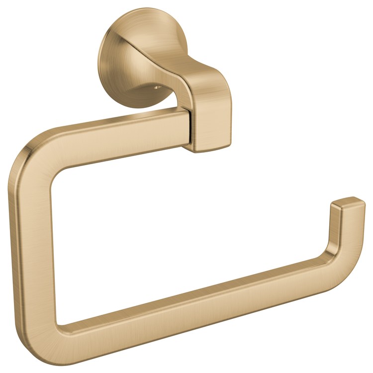 Towel Ring Lineax 7-11/16 Inch Brilliance Champagne Bronze 2-5/8 Inch - Image 1