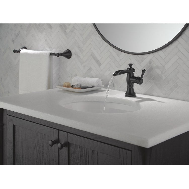 Towel Bar Cassidy 18 Inch Matte Black - Image 3