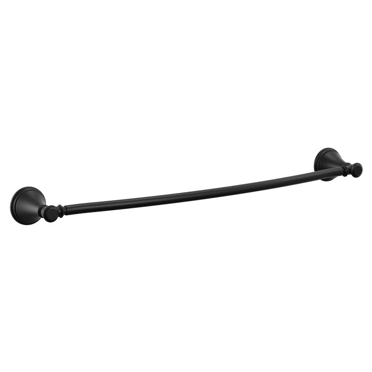 Towel Bar Cassidy 24 Inch Matte Black - Image 1