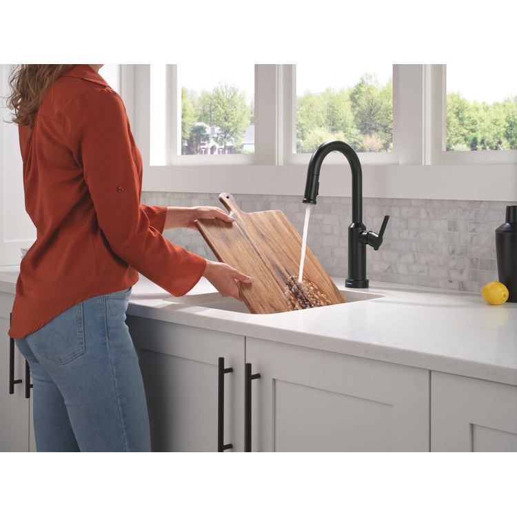 Bar Faucet Cordova Touch2O with Touchless 1 Lever ADA Matte Black Diamond Seal Technology 2 Function Pull Down 360 DEG Swivel 1.8 Gallons per Minute - Image 3