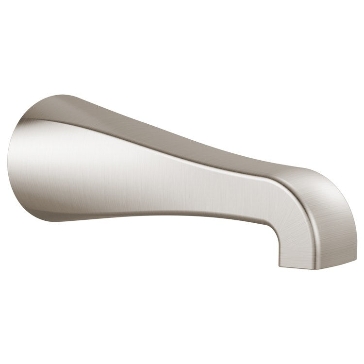Tub Spout Lineax Non-Diverter Brilliance Stainless 9 Inch for R10000 - Image 1
