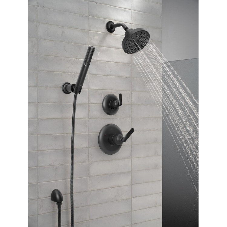 Diverter Trim Bonacci 1 Shared Function 3 Functions Matte Black 1 Lever ADA for Requires R11000 Rough-In Not Included - Image 3