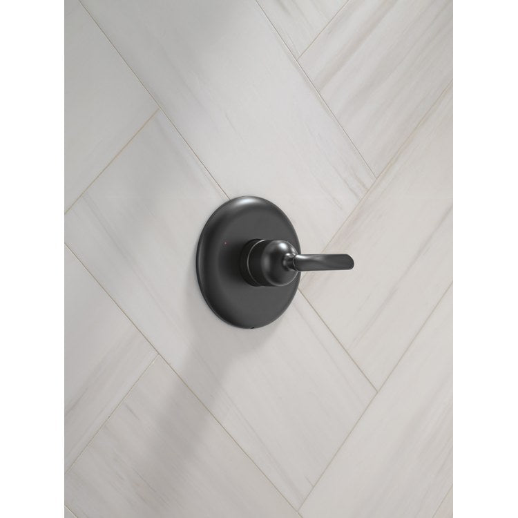 Pressure Balance Valve Trim Bonacci 14 Series 1 Lever Matte Black ADA for MultiChoice Universal Rough Valve Body R10000 Series - Image 3