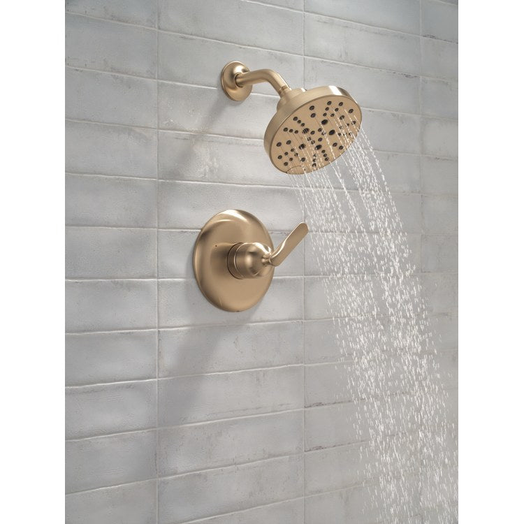 Shower Trim Bonacci 14 Series Pressure Balanced 1 Lever Lumicoat Champagne Bronze WaterSense CALGreen ADA 1.75 Gallons per Minute 5 Function H2Okinetic Touch-Clean for MultiChoice Universal Rough Valve R10000 Series - Image 3