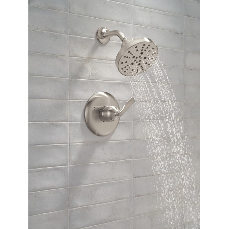 Shower Trim Bonacci 14 Series Pressure Balanced 1 Lever Lumicoat Stainless WaterSense CALGreen ADA 1.75 Gallons per Minute 5 Function H2Okinetic Touch-Clean for MultiChoice Universal Rough Valve R10000 Series - Image 2