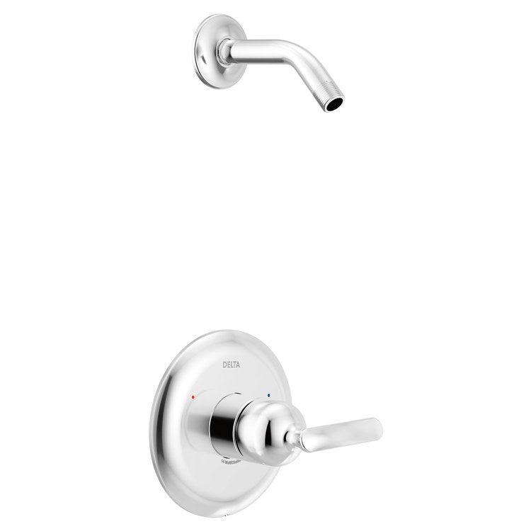 Shower Trim Bonacci 14 Series Pressure Balanced 1 Lever Lumicoat Chrome ADA Less Showerhead for MultiChoice Universal Rough Valve R10000 Series - Image 1