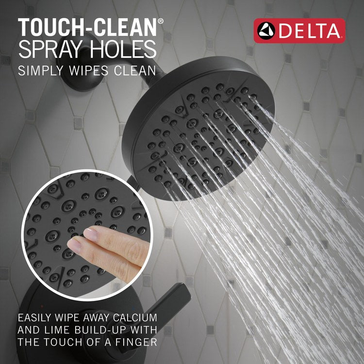 Shower Trim Lineax Monitor 14 Series 1 Lever Matte Black 5 Functions WaterSense ADA 1.75 Gallons per Minute - Image 3