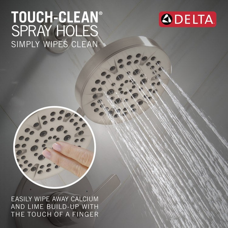 Shower Trim Lineax Monitor 14 Series 1 Lever Brilliance Stainless 5 Functions WaterSense ADA 1.75 Gallons per Minute - Image 2