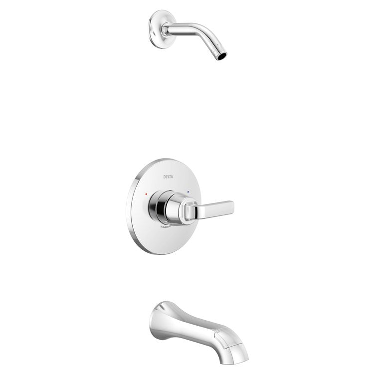 Tub and Shower Trim Lineax Monitor 14 1 Lever Chrome WaterSense ADA