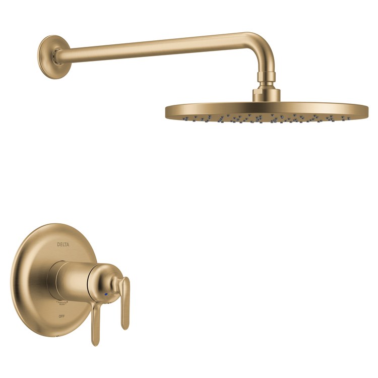 Shower Trim Bonacci 17T Series Raincan 2 Lever Lumicoat Champagne Bronze 1 Functions WaterSense ADA 1.75 Gallons per Minute - Image 1