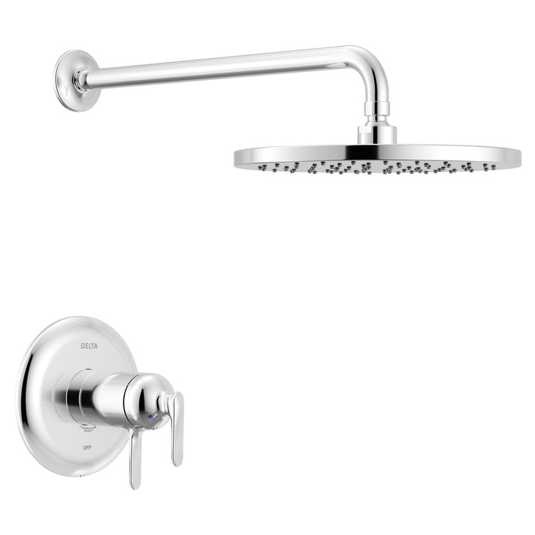 Shower Trim Bonacci 17T Series Raincan 2 Lever Lumicoat Chrome 1 Functions WaterSense ADA 1.75 Gallons per Minute - Image 1