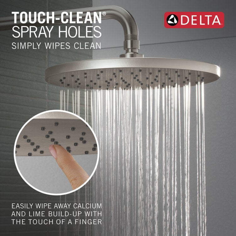 Shower Trim Bonacci 17T Series Raincan 2 Lever Lumicoat Stainless 1 Functions WaterSense ADA 1.75 Gallons per Minute - Image 3