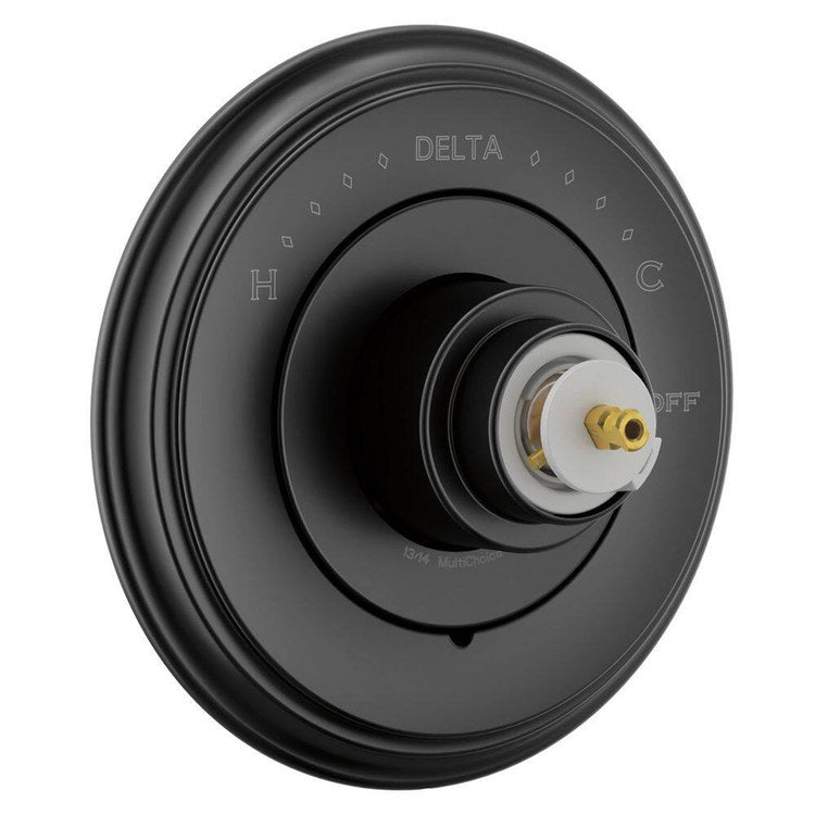 Pressure Balance Valve Trim Cassidy Monitor 14 Series Less Handle Matte Black for Requires MultiChoice Universal Rough-In Valve (R10000 Series) - Image 1