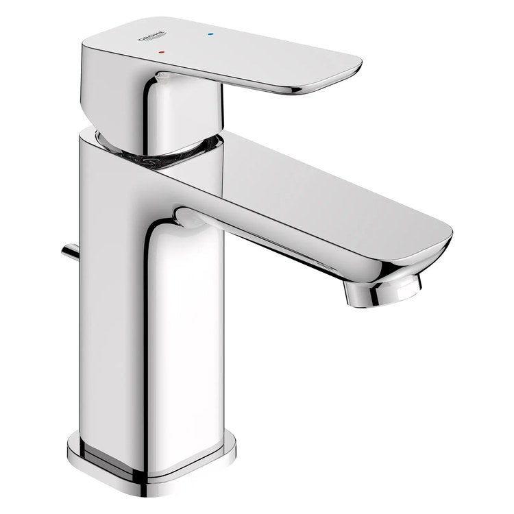 Lavatory Faucet Cubeo Small 1 Lever ADA WaterSense/cUPC StarLight Chrome 1.2 Gallons per Minute Deck Rigid Lift Rod 1 Hole SilkMove/EcoJoy - Image 2