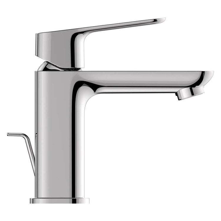 Lavatory Faucet Cubeo Small 1 Lever ADA WaterSense/cUPC StarLight Chrome 1.2 Gallons per Minute Deck Rigid Lift Rod 1 Hole SilkMove/EcoJoy - Image 3