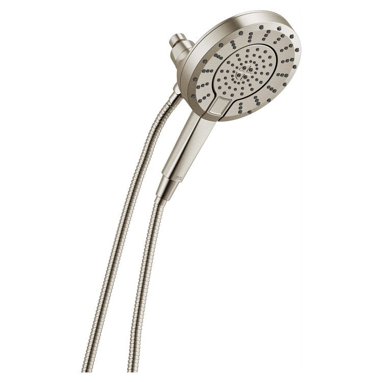 Handshower Combination In2ition Universal Showering Components 2-In-1 5 Functions Brilliance Stainless WaterSense 6-3/4 Inch 1.75 Gallons per Minute