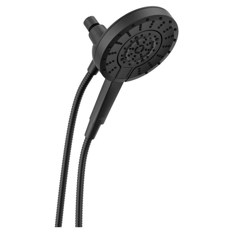 Handshower Combination In2ition Universal Showering Components 2-In-1 5 Functions Matte Black WaterSense 6-3/4 Inch 1.75 Gallons per Minute