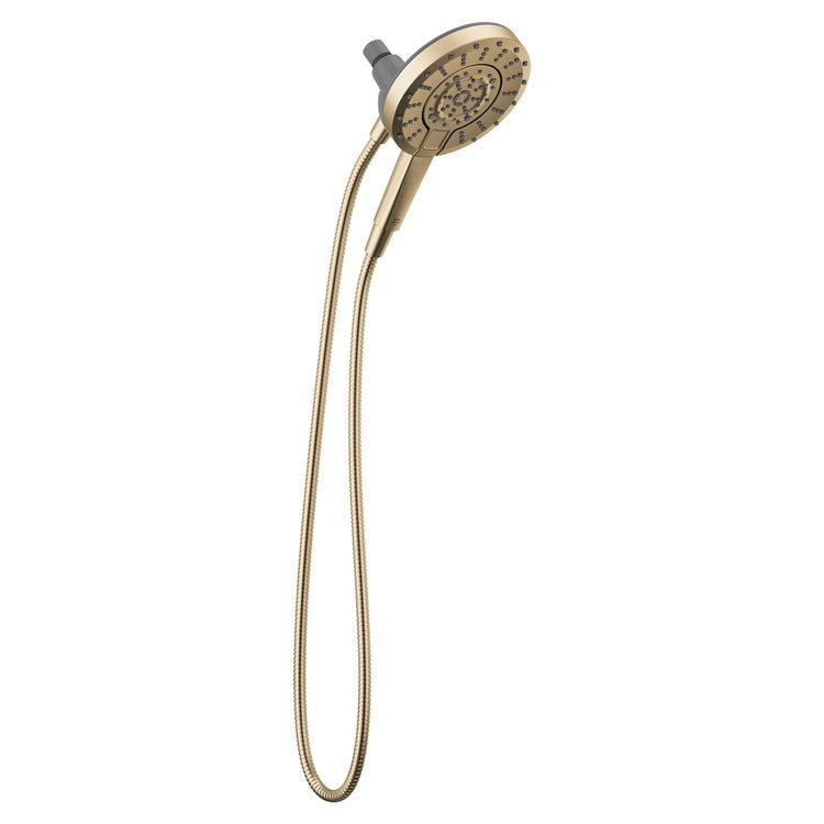 Handshower Combination In2ition Universal Showering Components 2-In-1 5 Functions Brilliance Champagne Bronze WaterSense 6-3/4 Inch 1.75 Gallons per Minute - Image 2