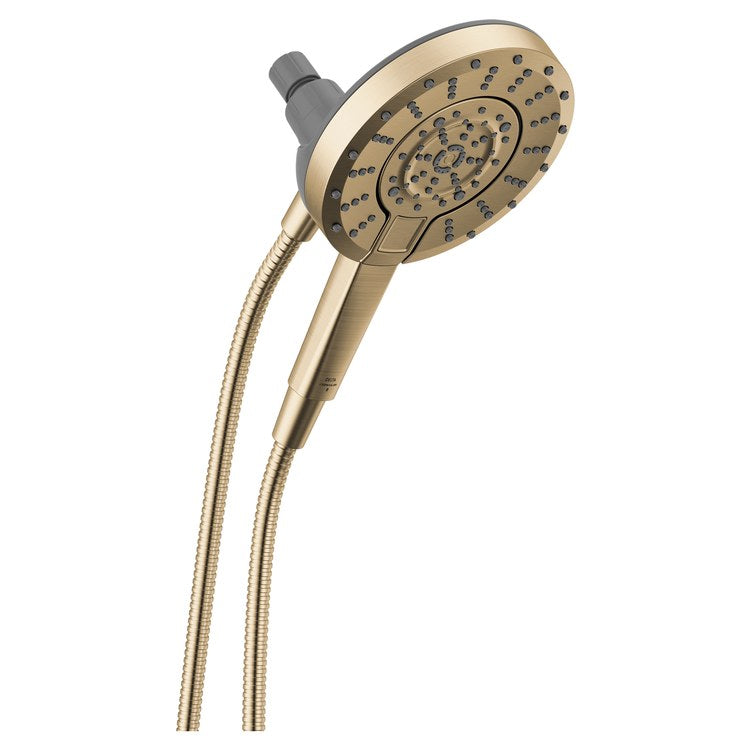 Handshower Combination In2ition Universal Showering Components 2-In-1 5 Functions Brilliance Champagne Bronze WaterSense 6-3/4 Inch 1.75 Gallons per Minute