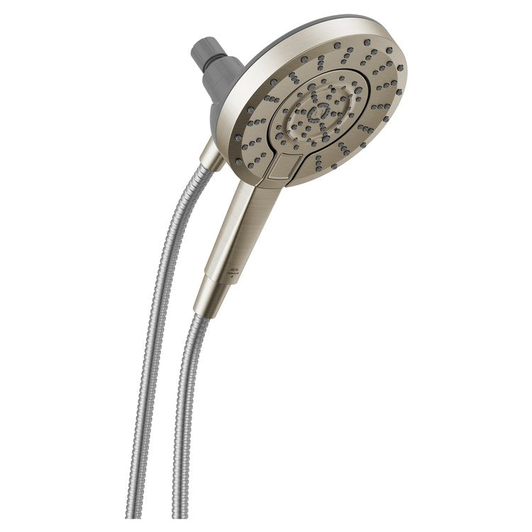 Handshower Combination In2ition Universal Showering Components 2-In-1 5 Functions Spotshield Brushed Nickel WaterSense 6-3/4 Inch 1.75 Gallons per Minute