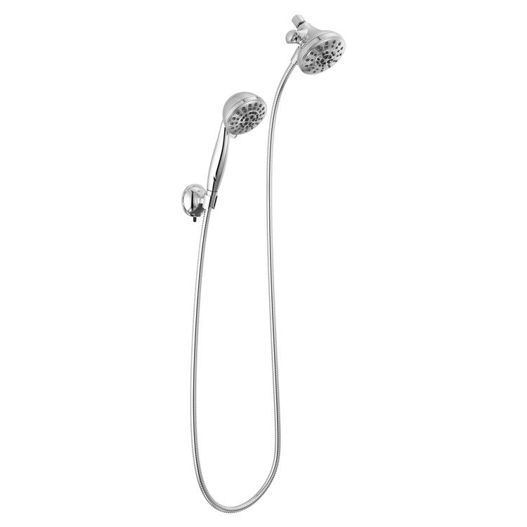 Handshower Combination Universal Showering Components 5 Functions Chrome WaterSense 3-15/16 Inch 1.75 Gallons per Minute - Image 3