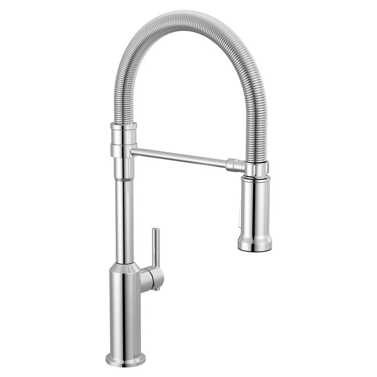 Kitchen Faucet Cordova 2 Function 1 Lever ADA Lumicoat Chrome Swivel 360 DEG Spring Spout 1/3 Hole Deck Mount MagnaTite/SpotLight 1.8 Gallons per Minute