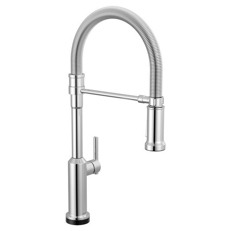 Kitchen Faucet Cordova Touchless 2 Function 1 Lever ADA Lumicoat Chrome Swivel 360 DEG Spring Spout 1/3 Hole Deck Mount MagnaTite/VoiceIQ/Touch2O/SpotLight 1.8 Gallons per Minute