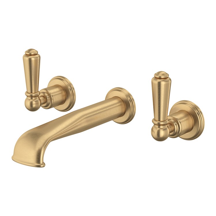 Lavatory Trim Edwardian 2 Lever Antique Gold WaterSense/cUPC 1.2 Gallons per Minute