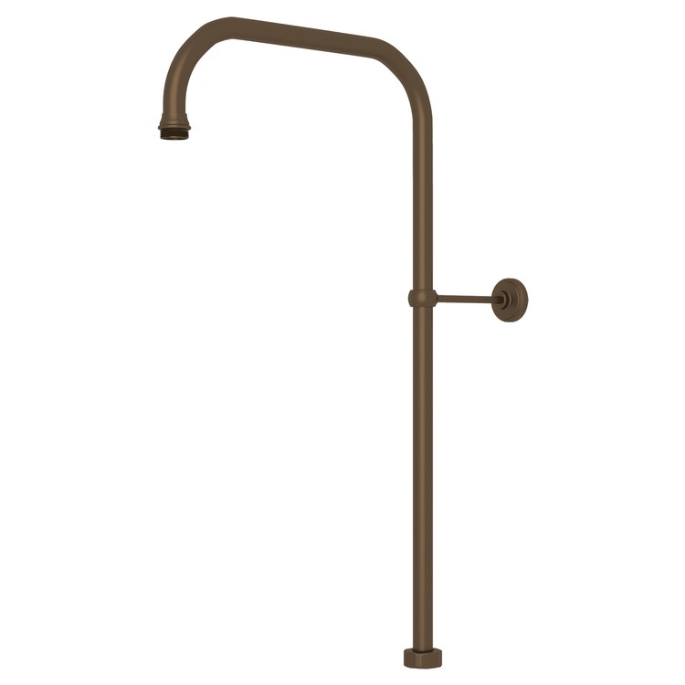 Tub Riser Rigid Shower Outlet 63 x 15 Inch English Bronze