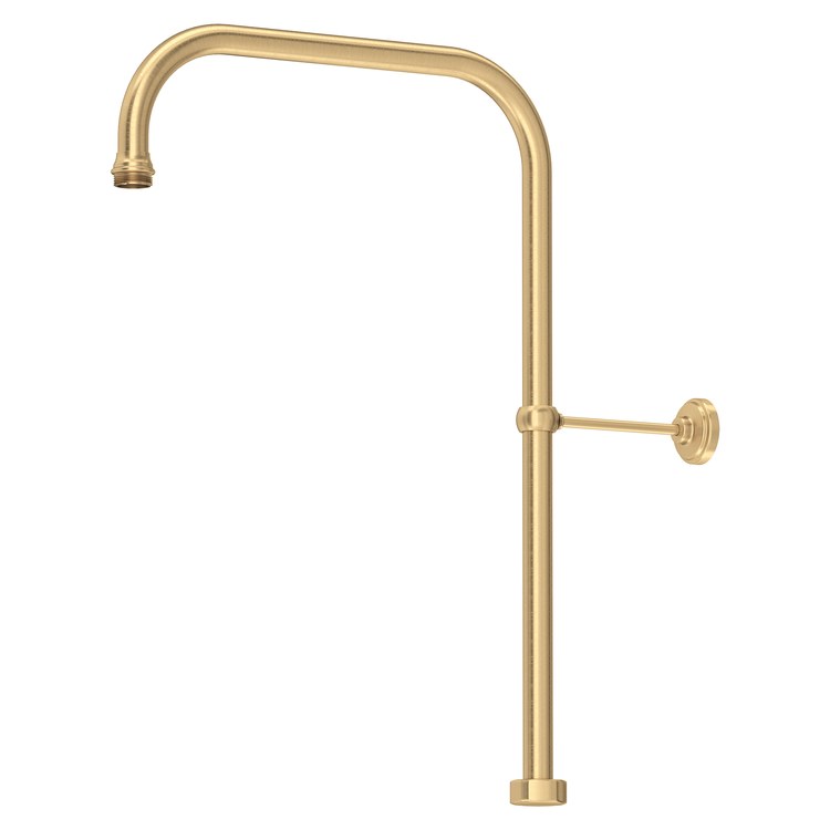 Riser Rigid Shower Outlet 40 x 15 Inch 3/4IN NPSM Satin English Gold