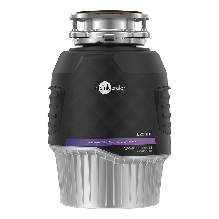 Garbage Disposal Advanced Series 1.25 Horsepower 12 Year Pro 1250 with LED Flange and Cord 1725 Revolutions per Minute 28.5 Ounce 120 Volt - Image 2