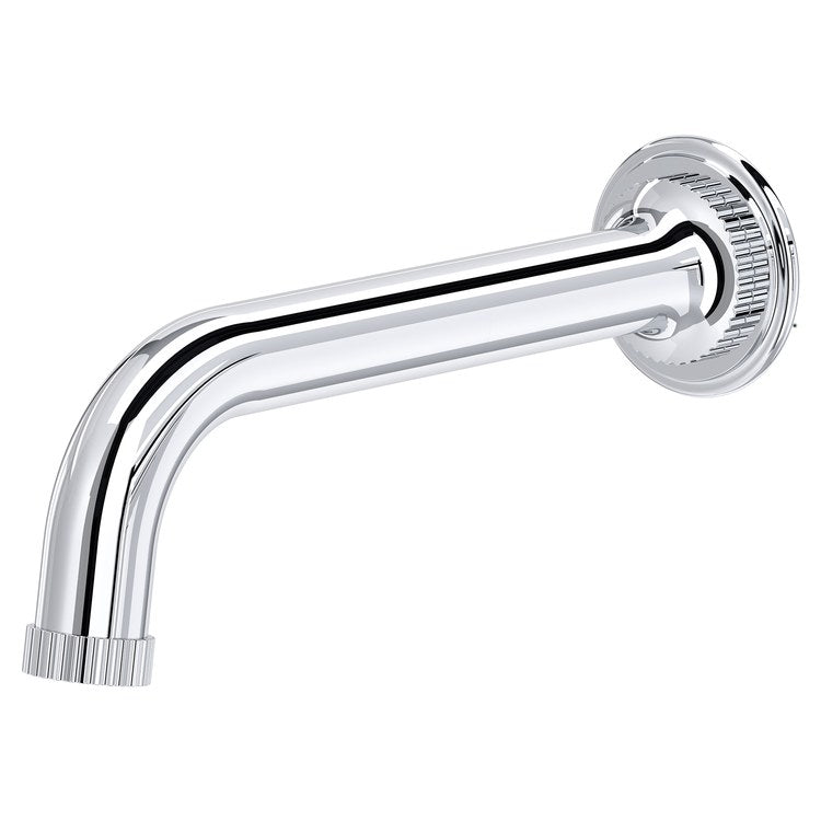 Tub Spout Apadana Polished Chrome 7-1/2 Inch Brass 1/2 Inch Male NPT cUPC