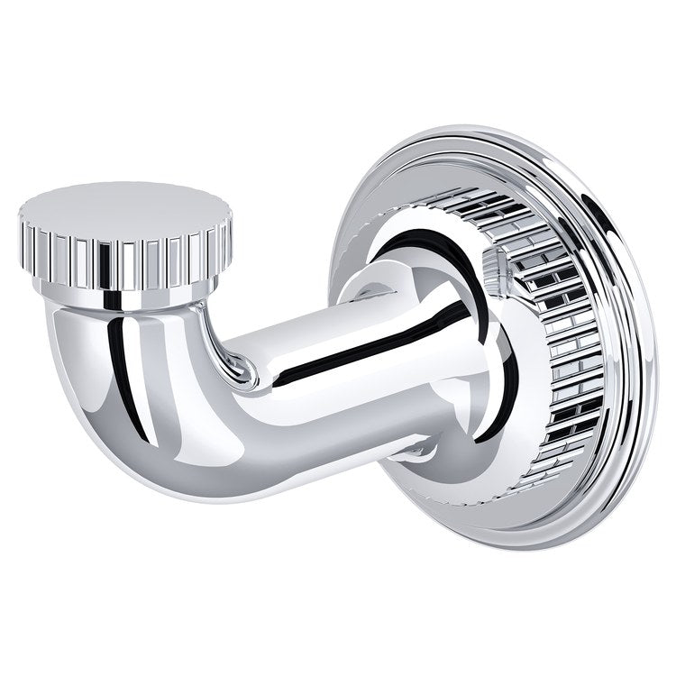 Robe Hook Apadana Single Polished Chrome 3-1/4 Inch Wall Mount Brass
