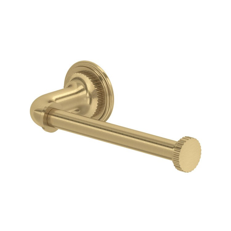 Toilet Paper Holder Apadana Antique Gold Brass 6-5/8 Inch 3-1/4 Inch Wall Mount