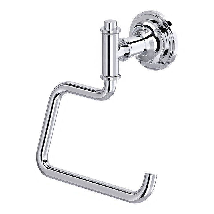 Toilet Paper Holder San Giovanni Open Polished Chrome Brass Wall Mount