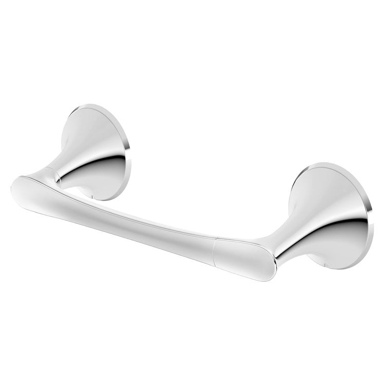 Toilet Paper Holder Rhen Pivot Swing Polished Chrome Metal 7 Inch 3-3/8 Inch Wall
