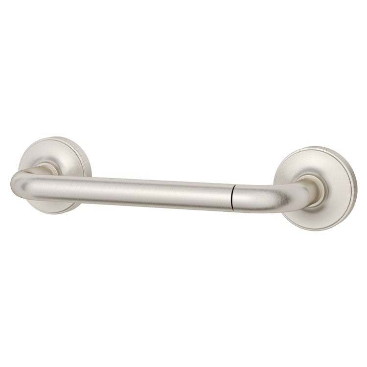 Toilet Paper Holder Tenet Pivot Swing Brushed Nickel Metal 7 Inch 2-13/16 Inch Wall Concealed - Image 1