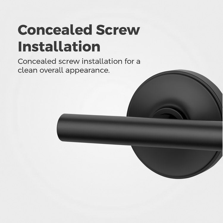 Robe Hook Tenet Double Matte Black 1-11/16 Inch Wall Concealed Metal - Image 2