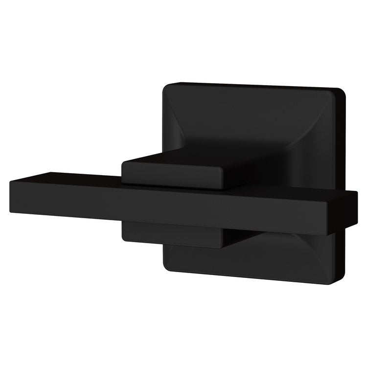 Robe Hook Verve Double Matte Black 2-3/16 Inch Wall Concealed Metal - Image 1