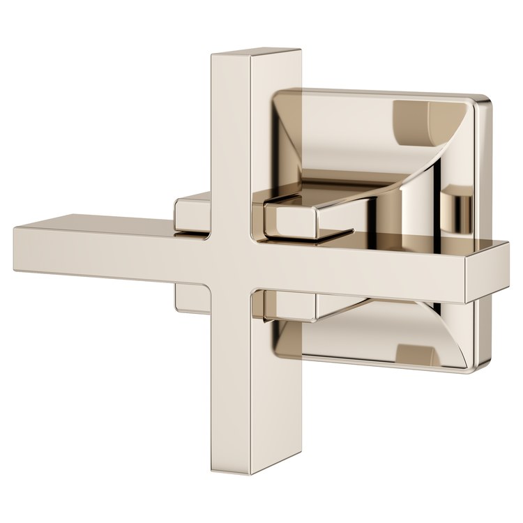 Robe Hook Verve Double Polished Nickel 2-3/16 Inch Wall Concealed Metal - Image 1