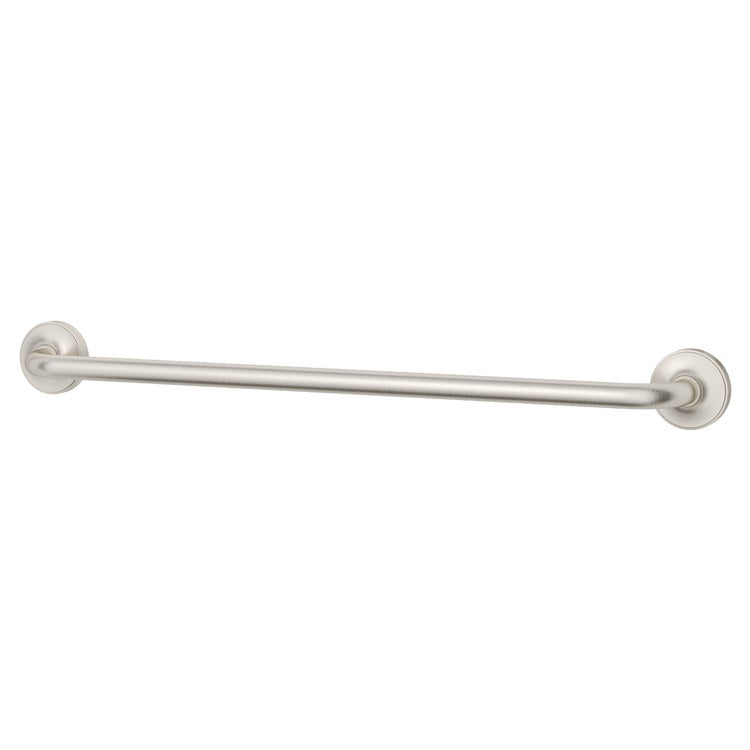 Towel Bar Tenet 18 Inch Single Brushed Nickel Metal - Image 1