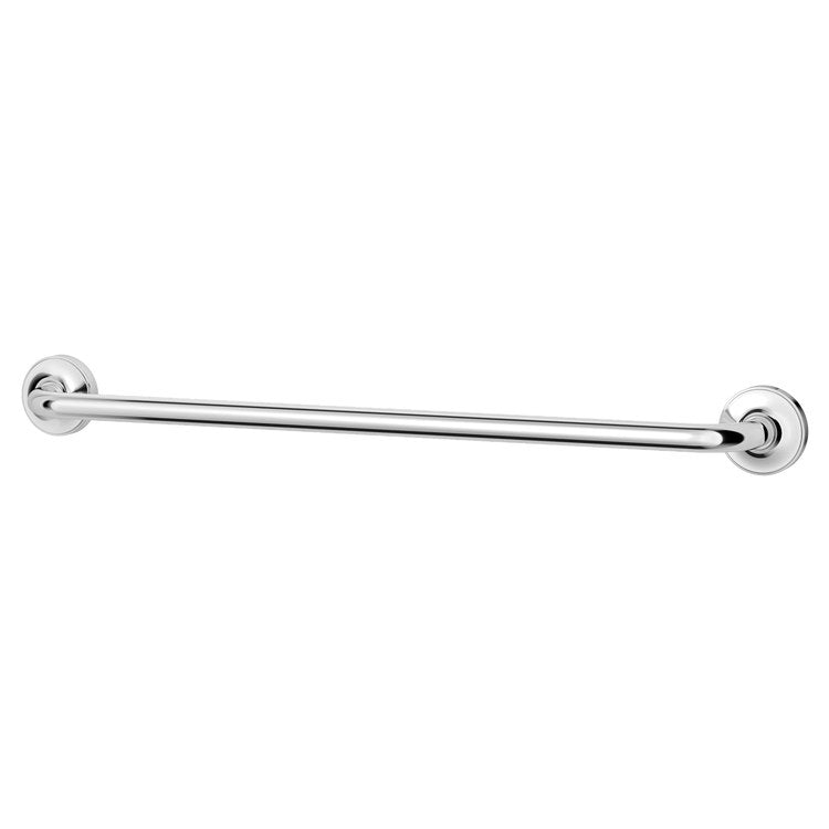 Towel Bar Tenet 18 Inch Single Polished Chrome Metal - Image 1