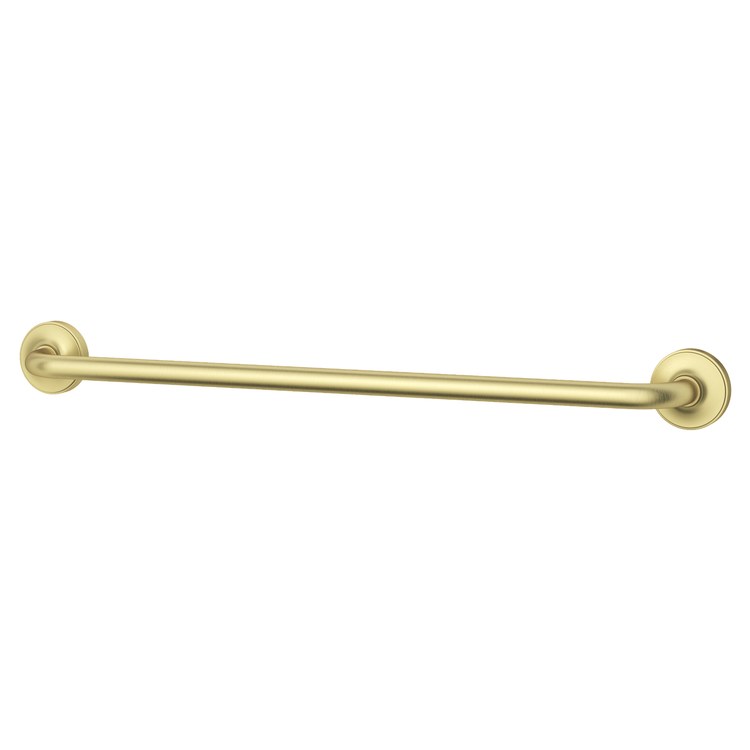 Towel Bar Tenet 18 Inch Single Brushed Gold Metal - Image 1