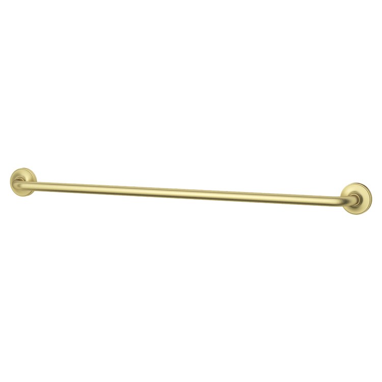 Towel Bar Tenet 24 Inch Single Brushed Gold Metal - Image 1